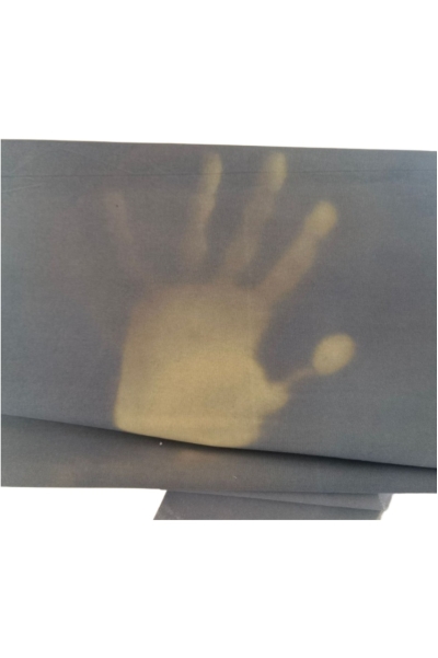 HZ-XRG  Temperature-sensitive cooling fabric + windbreaker fabric; Color-changing fabric; Light-sensitive/glow-in-the-dark fabric; Digital printing; Weight: 160g/m²; Width: 150cm; Yarn: T400; Density: 133*10; 100% Polyester side view